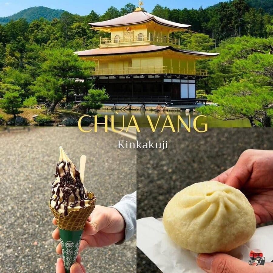 1. Chùa Vàng Kinkakuji – Check-in Kiệt Tác Kiến Trúc Và Thưởng Thức Món Nóng Hổi